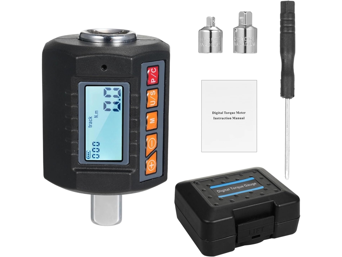 Torquímetro digital de alta precisão 3/8'' a 1/4'' eletrônico