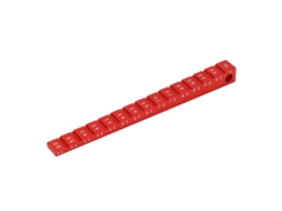 Medidor De Altura Do Chassi De Ligação Em Alumínio 3-10mm Para Carro Rc De Derrapagem 1/10 Acessório Vermelho