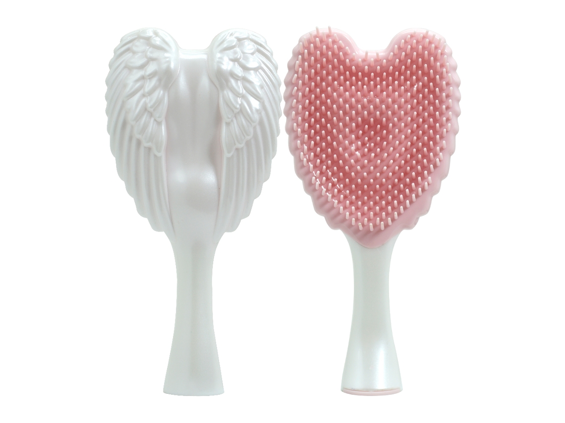 (branco) Mini Pente Profissional Angel Hair, Pente Antiestático, Pente Massageador Feminino, Ferramenta De Estilização De Cabelo Para Salão