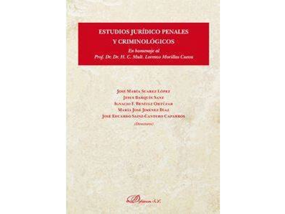 Livro Estudios Juridico Penales Y Criminologicos de Jesus Barquin Sanz (Espanhol)