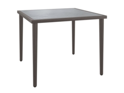 Maison Exclusive - Mesa De Jardim 48x48x37 Cm Aço Cinzento