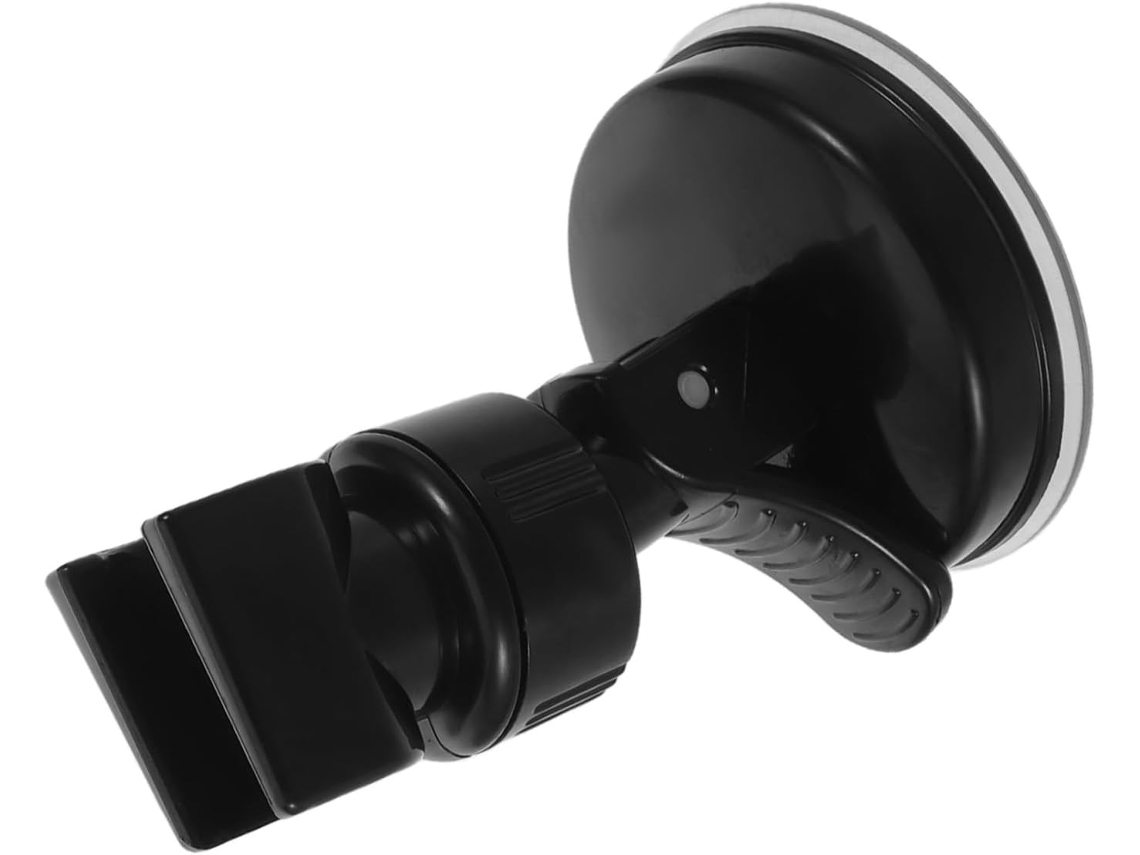 Suporte De Chuveiro Mão Com Ventosa Tofficu, Preto, Ajustável Para Montagem Na Parede, Compatível Com Chuveiros