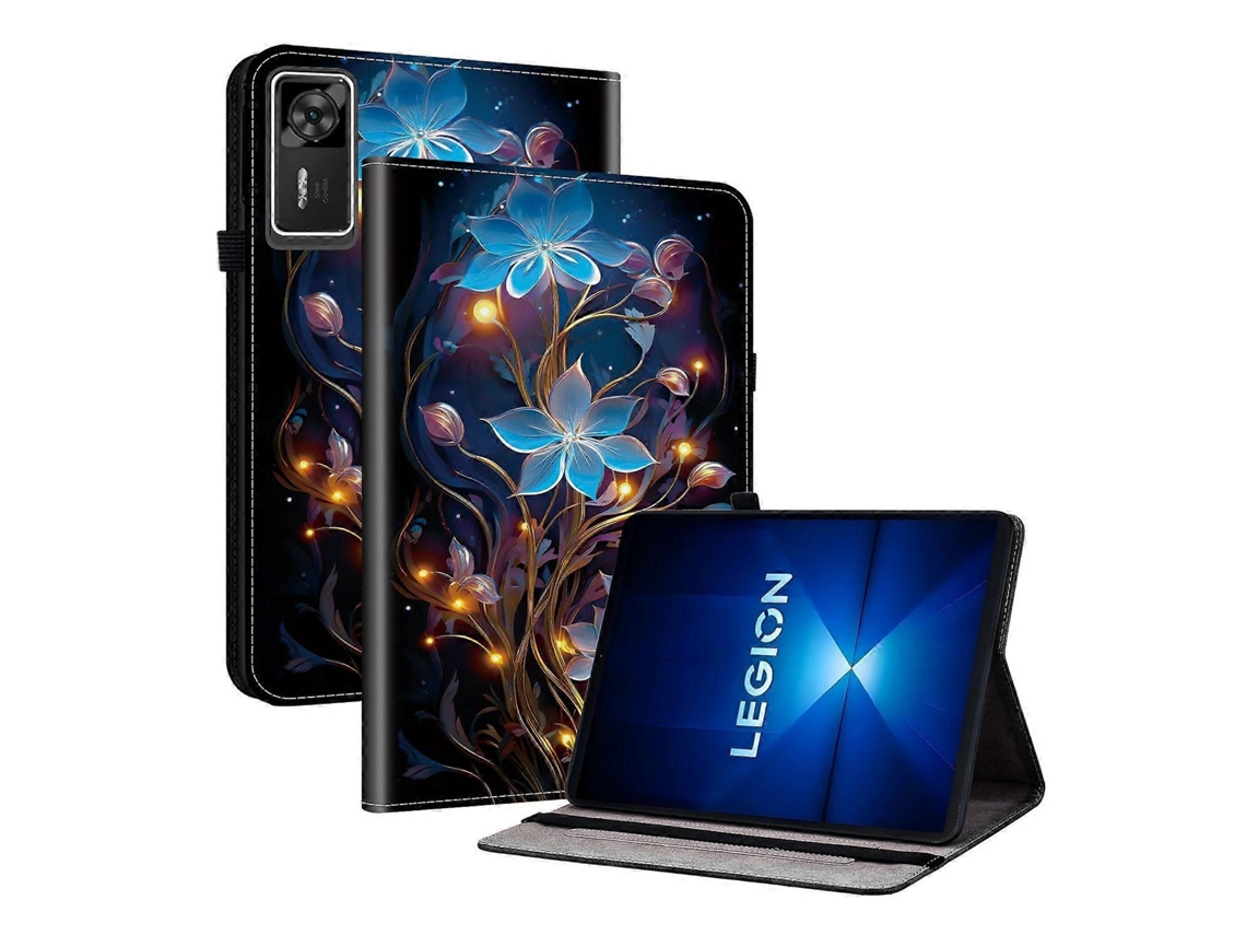 Capa de couro para tablet com textura de cristal colorido Webake