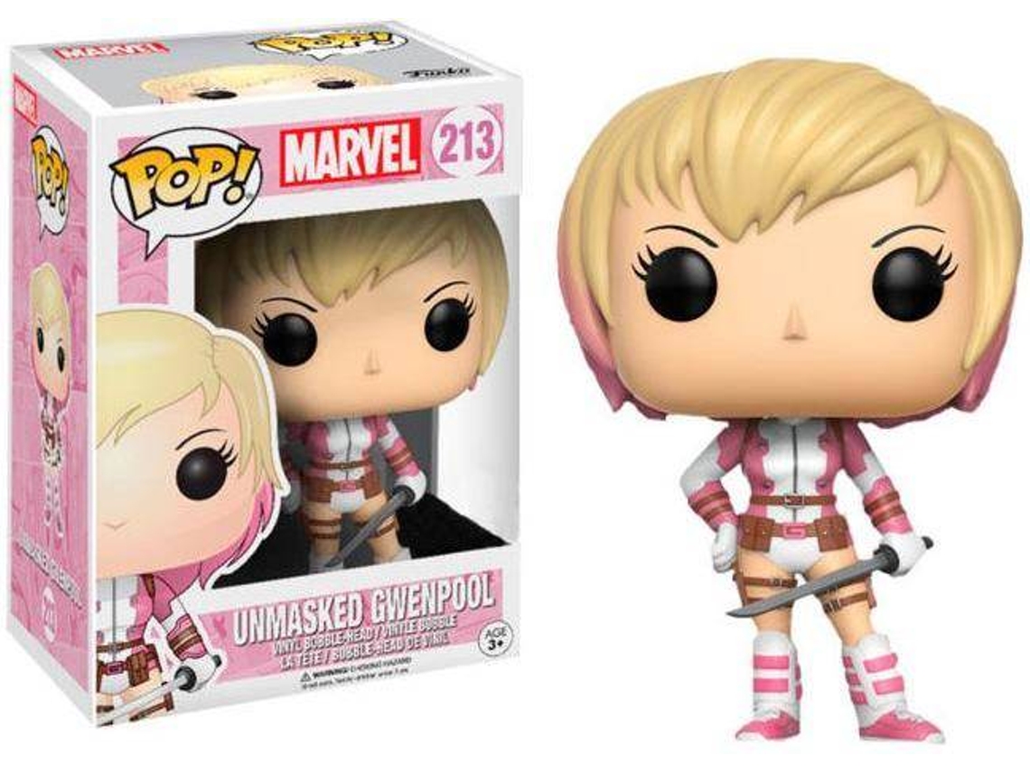 Figura FUNKO Pop! Vinyl Marvel Gwenpool unmasked