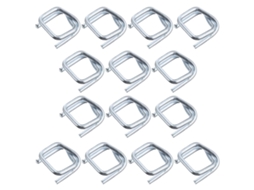 Fivelas de Metal Ajustáveis para Correias, 19 Mm, 50 Peças, Aço Galvanizado, Compatíveis com Correias. SFUSHOS