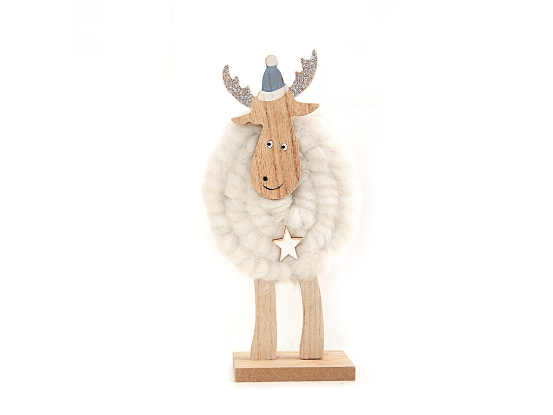 Laxiscreed Boneco De Natal Veado Para Decoração De Árvore E Casa Natalícia