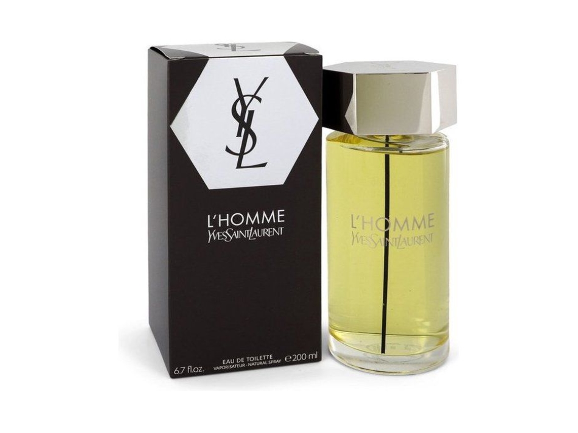 Lhomme Eau De Toilette Spray 200 Ml Para Homens Yves Saint Laurent