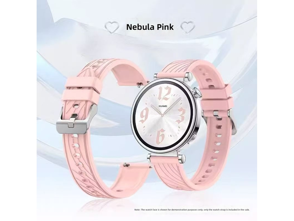 Cinta de Silicone Macia para Huawei Watch Gt4, Pulseira Compatível com Smartwatch, Modelo 18mm CHABERLU