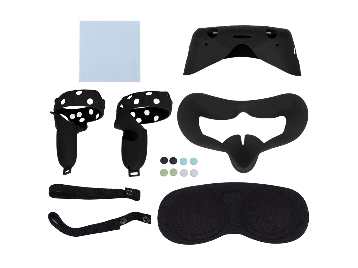 Conjunto de Acessórios de Silicone para Óculos Vr, Resistente Ao Suor, À Mancha e À Poeira EOOCOO