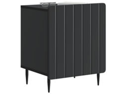 Armário de Cabeceira Preto 43 X 34,5 X 52 Cm MAISON EXCLUSIVE