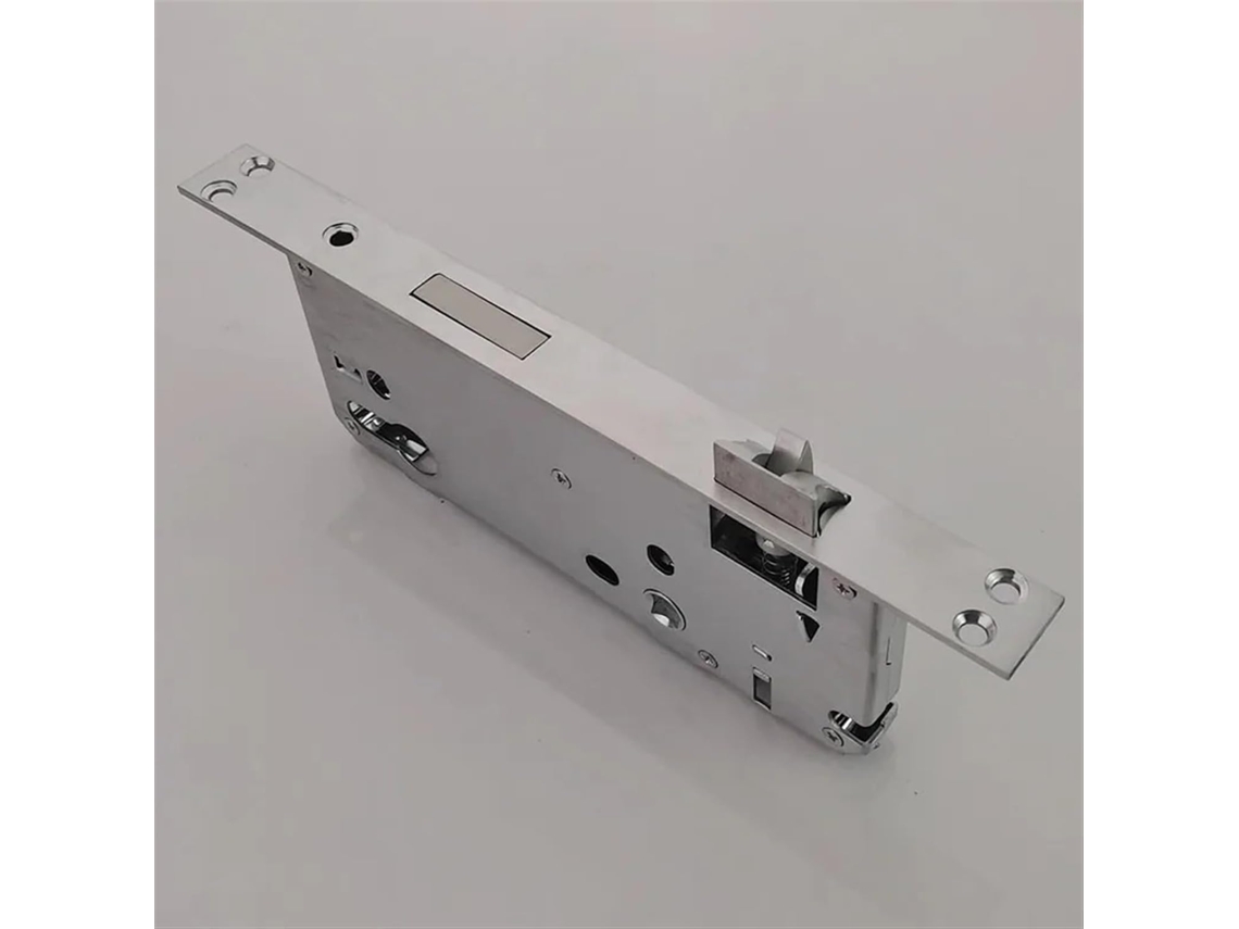 Fechadura De Porta Em Aço Inoxidável 304 Para Maçaneta Inteligente Com Leitor Biométrico, Tamanho Especial, 1 Peça 85x60
