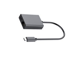 Adaptador Usb-c Para Ethernet Durável, Com Conexão Perfeita E Dongle De Rede.-aquaforge