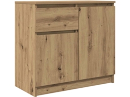 Sideboard, Sideboards Vidaxl Marrom Madeira Processada (n/a)