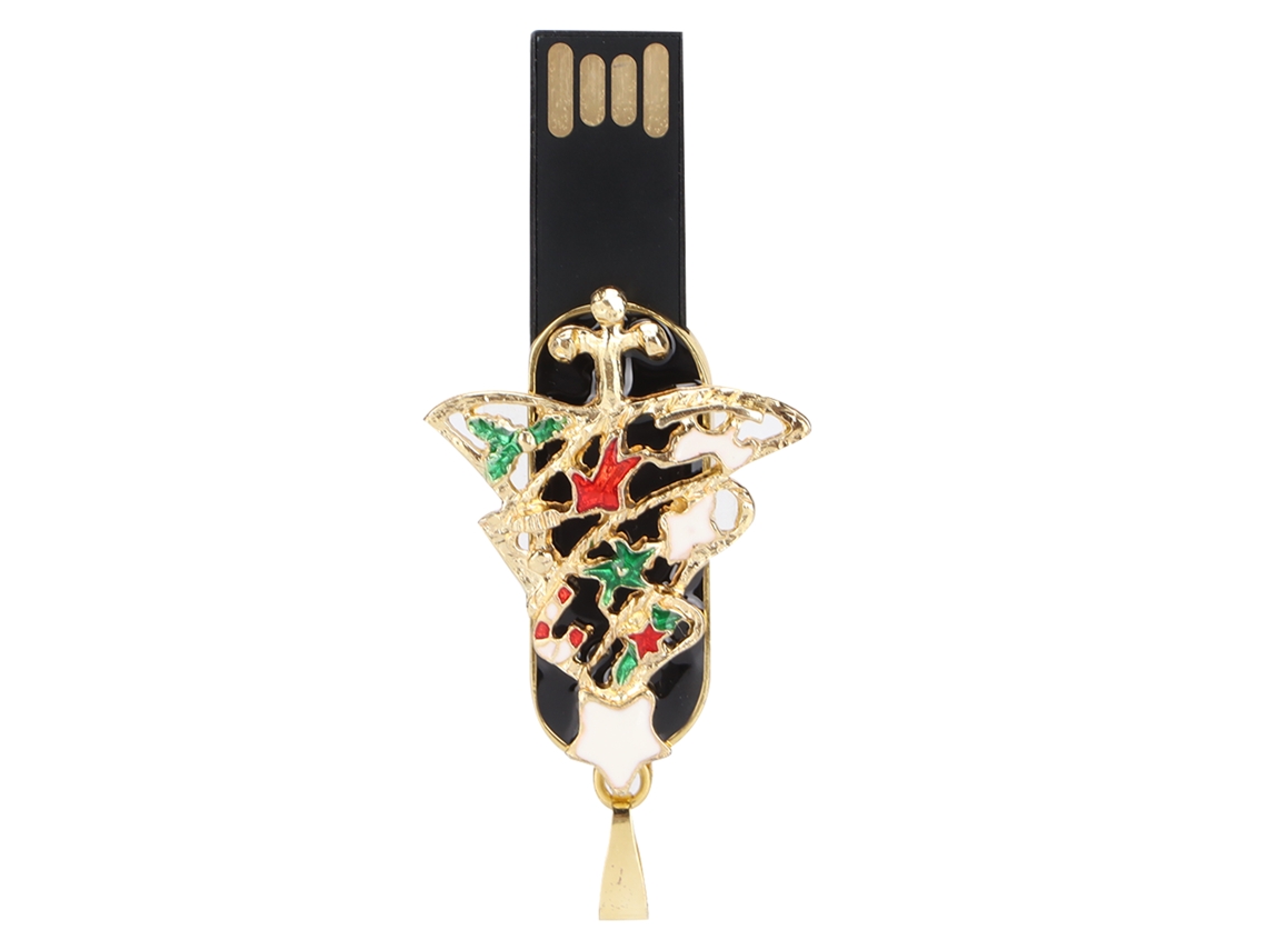 Pen Drive LAXISCREED Colar Árvore Natal Usb