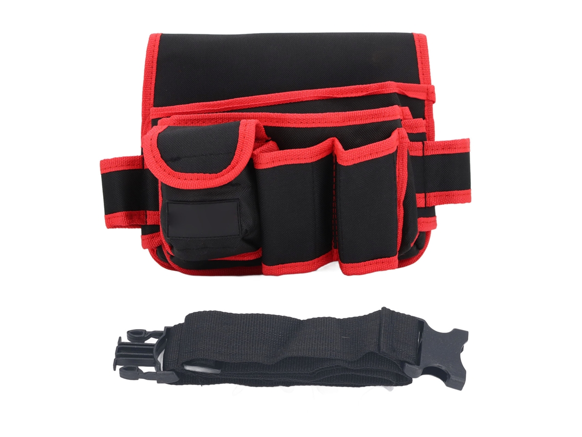 Bolsa De Cintura Para Electricistas Bolsa Herramientas Multifuncional Oxford Portátil Kit De Reparación