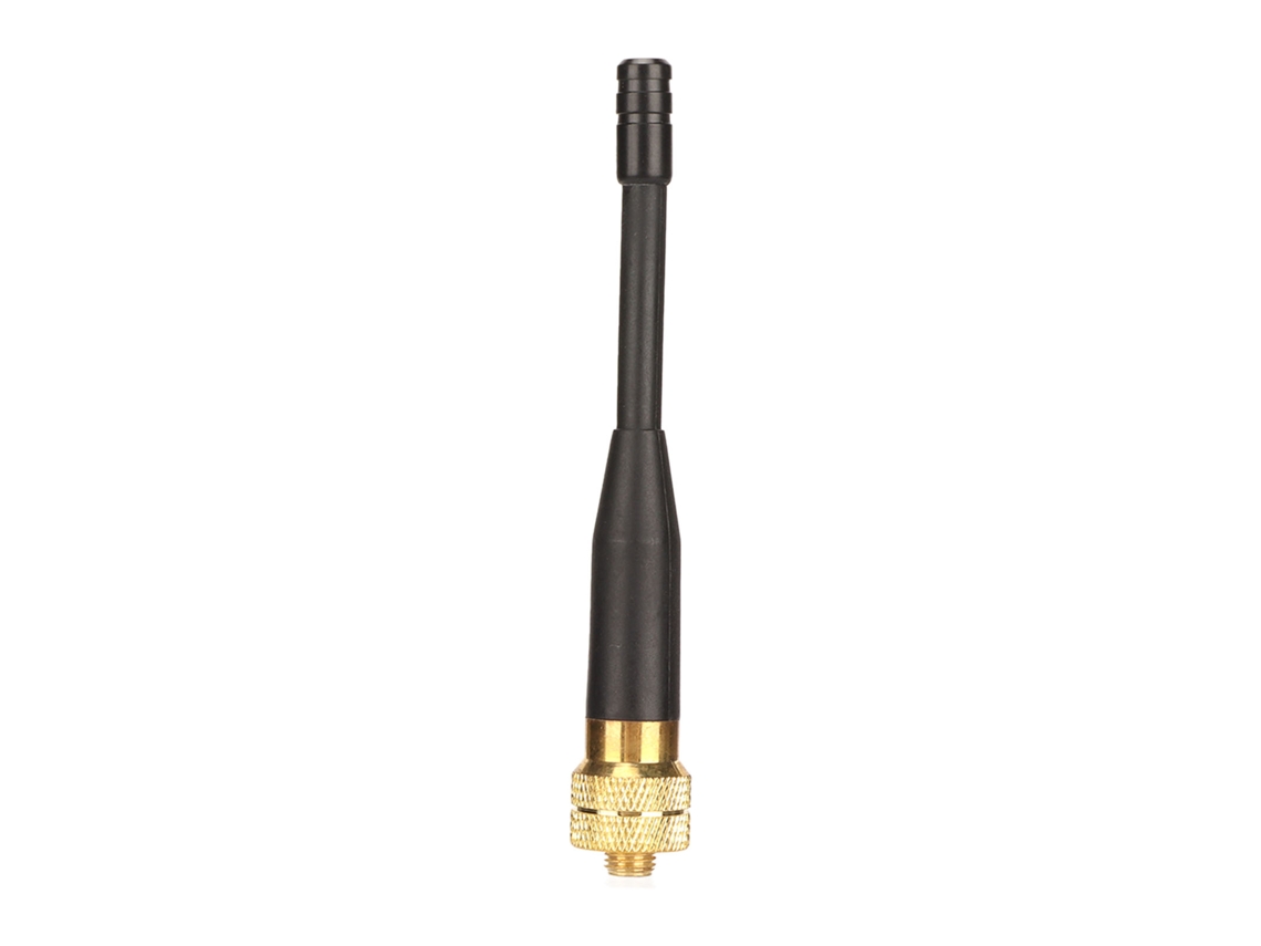 Antena Mali SMA fêmea dourada curta, para rádio de comando, modelos específicos