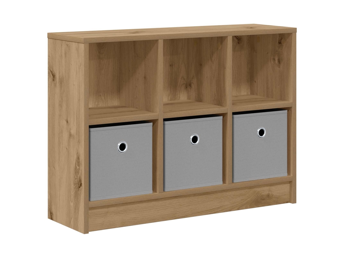 Conjunto 1 Unidade De Armazenamento Buffet Vidaxl Castanho Derivados De Madeira (73,5 X 22,5 X 53,5 Cm)