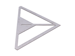 Laxiscreed Rato De Drenagem Para Piso Com Medidor De Ángulo Triangular | Solução De Encerramento De Tiles