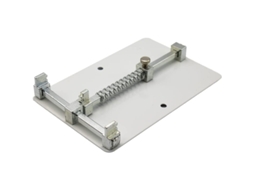 Suporte De Placa De Circuito Universal Para Solda E Reparo Aço Inox 12x8cm