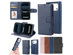 Capa De Couro 2 Em 1 Compatível Com Iphone 17 Pro Max