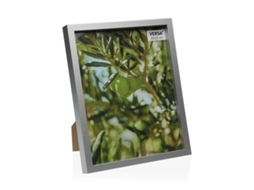Moldura de Fotos VERSA Prateado 20x25 cm Madeira Mdf