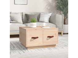 Vidaxl Mesa De Centro 60x53x35 Cm Pinho Maciço