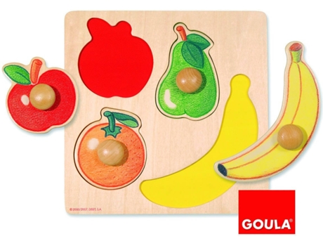 Puzzle  Fruits (4 Peças)
