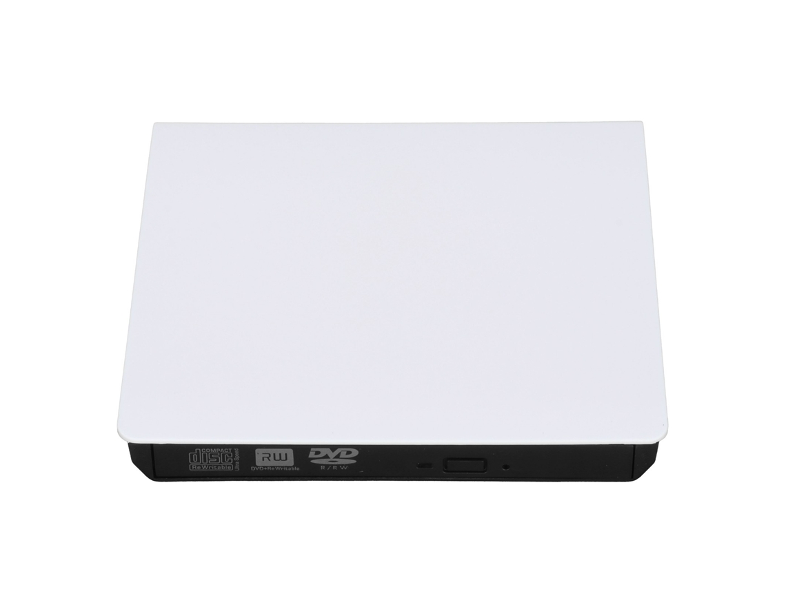 Lurelia Leitor Dvd Externo Usb 3.0, Unidade Cd/dvd Portátil De Baixo Ruído Para Laptop E Pc