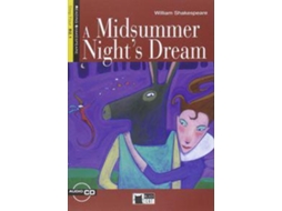 Livro A Midsummer Nights Dream de William Shakespeare (Inglês)