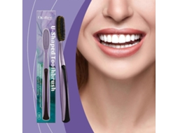 A Escova De Dentes Oralhoe, Com Formato Em U E Ponta Longa, Limpa Os Dentes Suavemente, Mantém A Higiene, Protege As Gengivas E Os Dentes E Propo