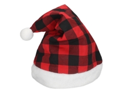 Laxiscreed Chapéu De Natal De Pelúcia Com Luz Led Para Decoração De Festa De Natal E Ano Novo