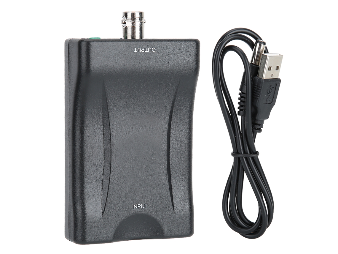 Aetheria conversor Hdmi para Bnc Preto Compatível com Pal/ntsc para Gravador de Dvd e Vhs