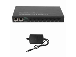 Switch Fibra Gigabit LAXISCREED 8 Portas 120km