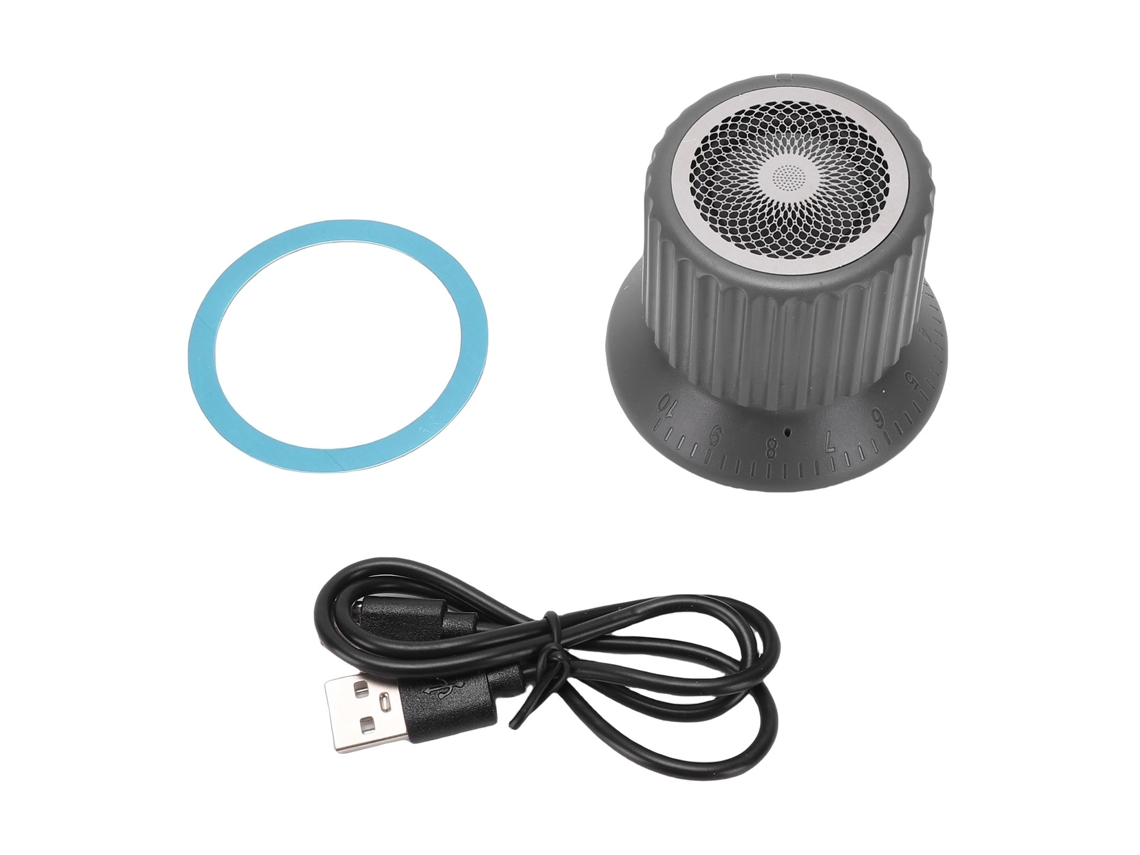 Caixa de Som Bluetooth Caixa de Som com Botão Magnético Bluetooth Portátil Sem Fio Preto EOOCOO (botão Magnético, Sem Fio Portátil)