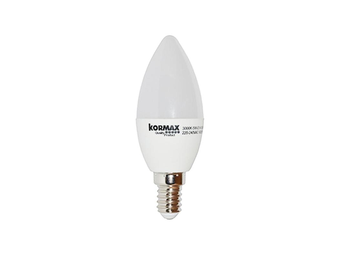Lamparas led g37 5w e14 vela luz calida  pack 5