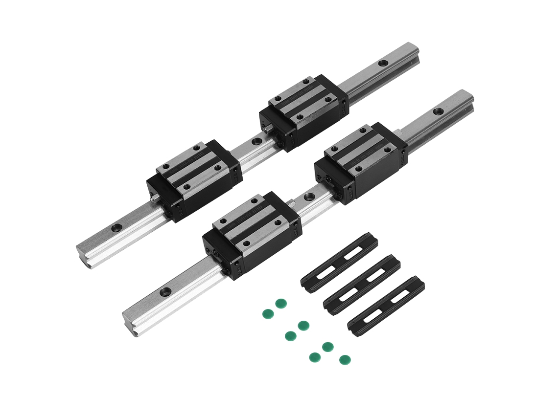 Laxiscreed Trilho Guia Linear Hg15 Em Ferro Fundido Com Blocos Deslizantes Para Máxima Precisão