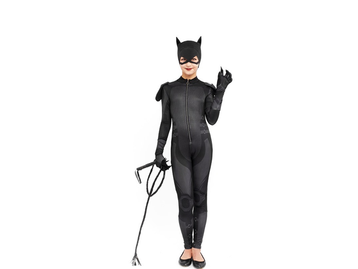 Fato de Menina PARTILANDIA Herói Gato Preto (Tam.: 4 a 6 anos)