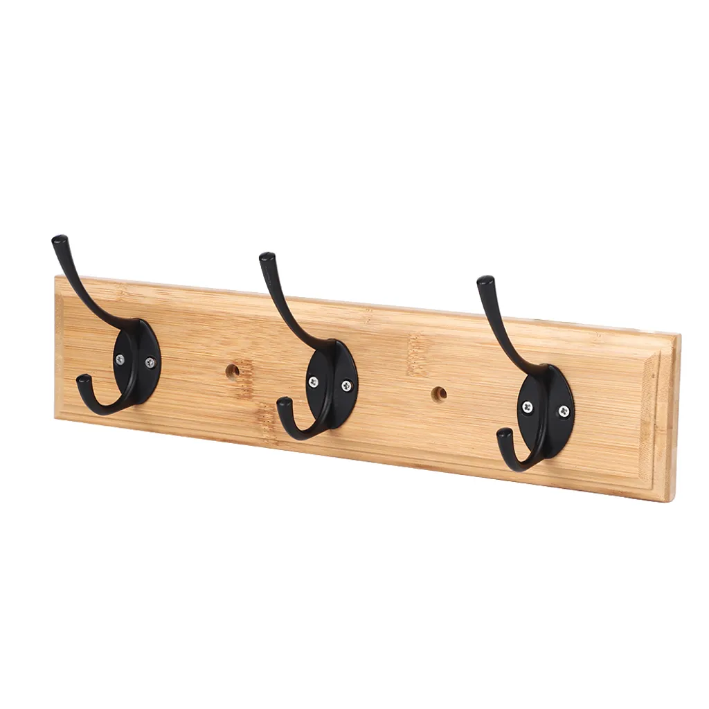 Ganchos De Parede - Cabides Com 3 Ganchos Para Pendurar Casacos, Chapéus, Roupas E Cachecóis