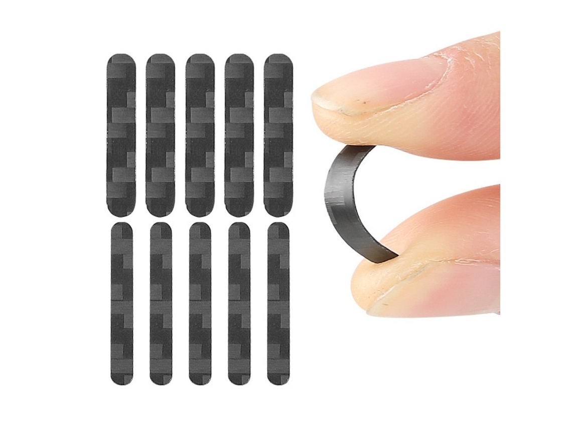 Correção De Unha Encravada Em Fibra De Carbono - 2.5n - 3x22mm (10 Unidades)