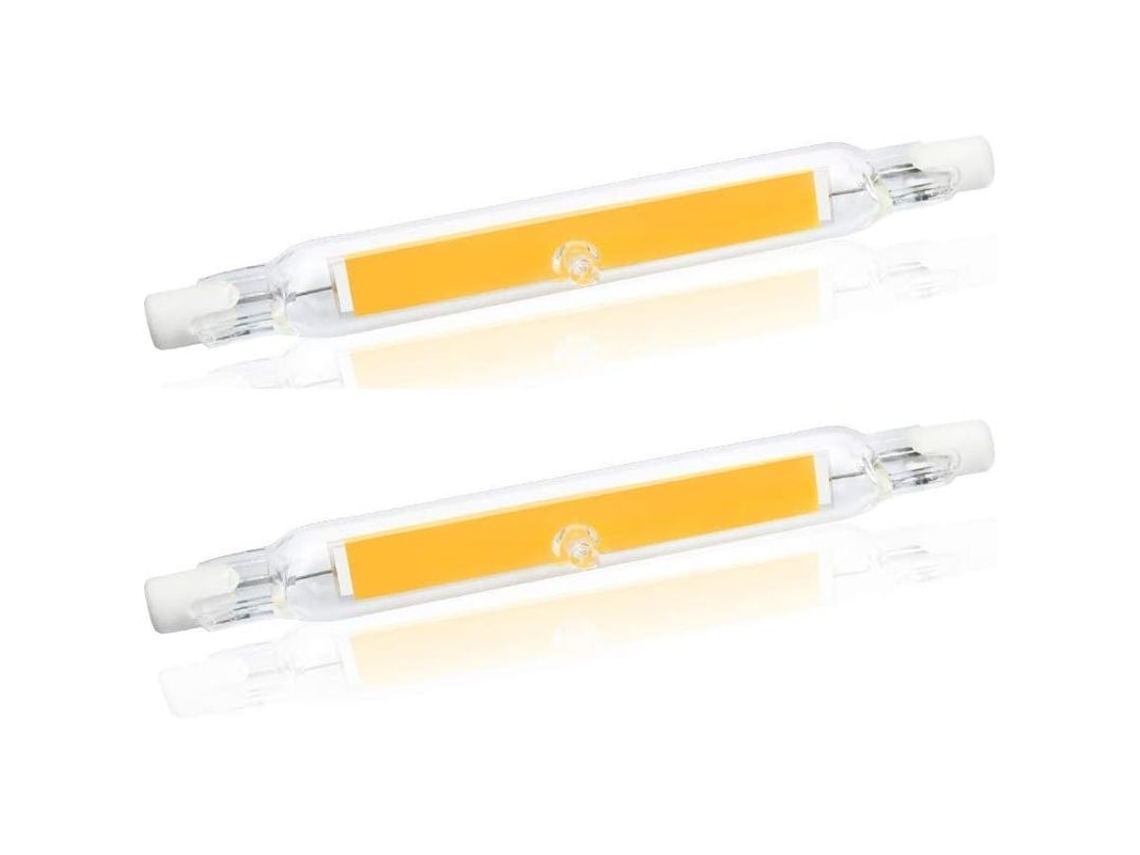 Lâmpadas LED R7s 78mm, 5w, 2 unidades