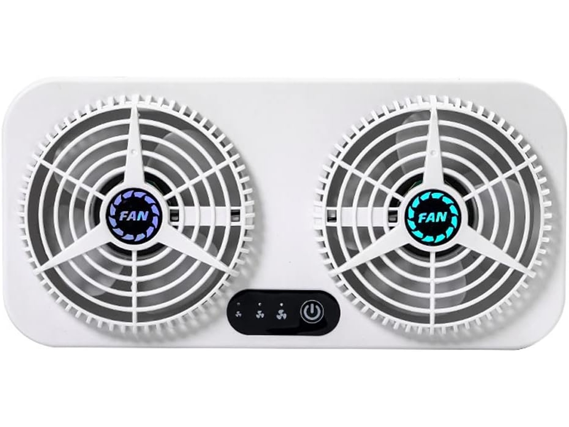 Ventilador Universal Usb Para Carro Com 3 Velocidades, Filtro Integrado Para Fumaça Pólen Pm2 5, Ventilador Silencioso