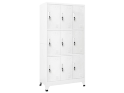 Locker Cabinet, Locker Cabinets Vidaxl Cinzeto Aço (n/a)