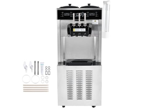 Máquina De Fazer Gelado Comercial Succebuy, 34 44 L/h, Painel Led Com 3 Sabores