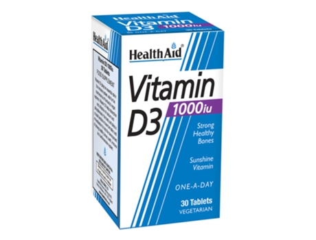 Health Aid Vitamina D3 1000Ui 30 Comprimidos