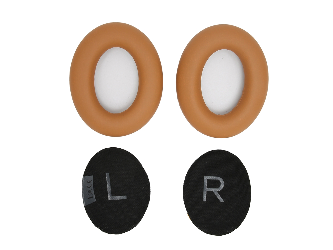 Almofadas de Reposição para Fones de Ouvido 700 Nc700 Espuma Couro Artificial Khaki