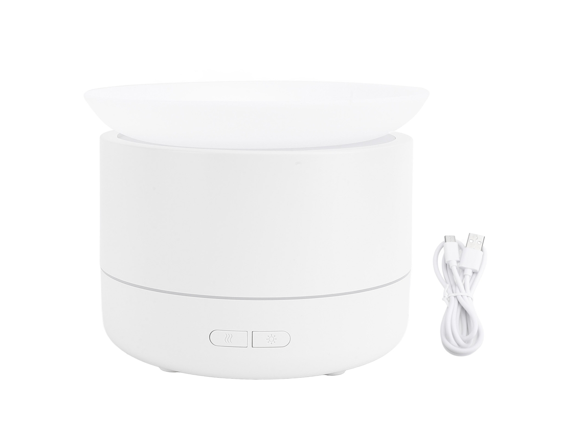 Difusor De Aromaterapia Laxiscreed Com Luz Led De 7 Cores E Umidificador, Ideal Para Ambiente Doméstico