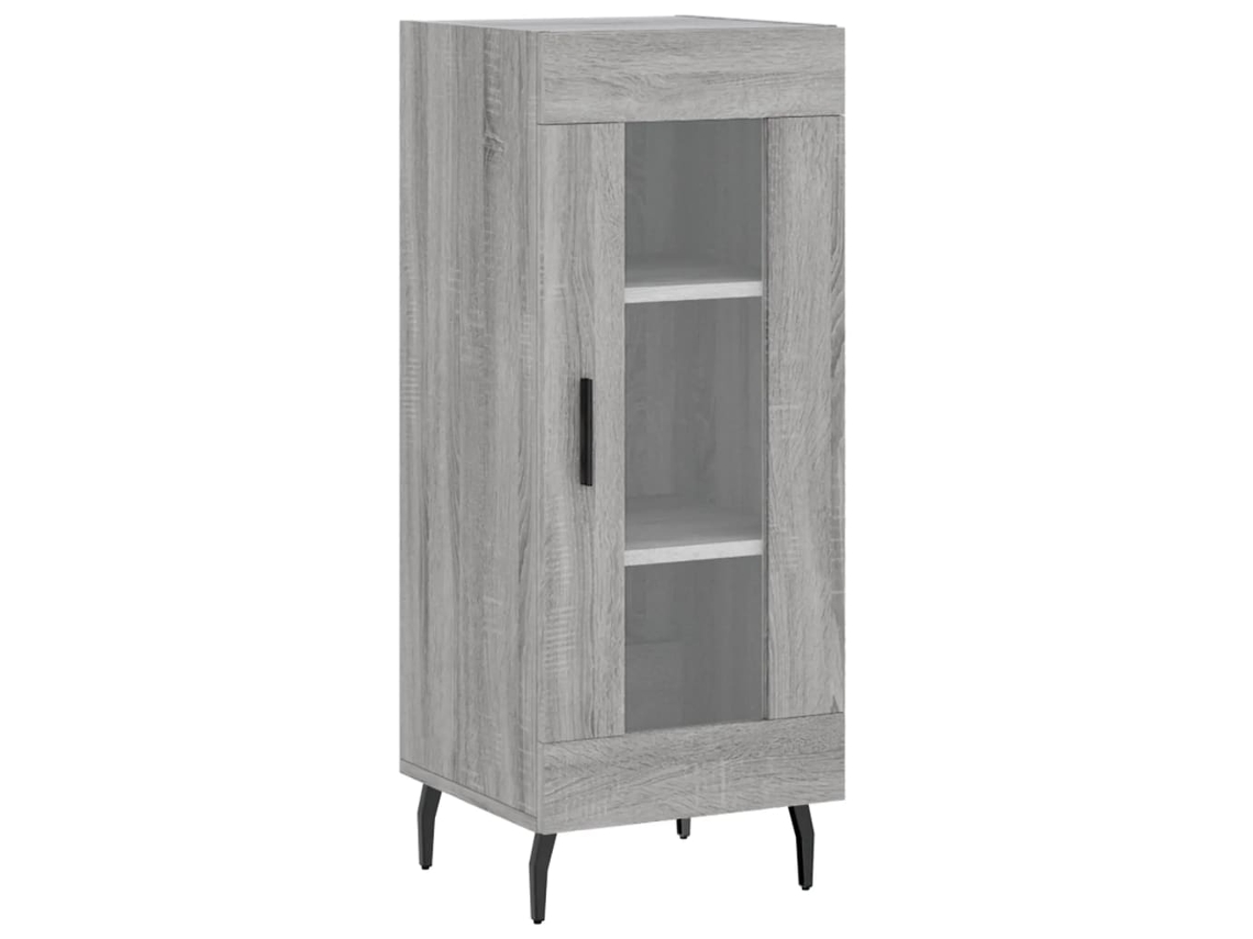 Sideboard, Sideboards Vidaxl Cinzeto Madeira Processada (n/a)