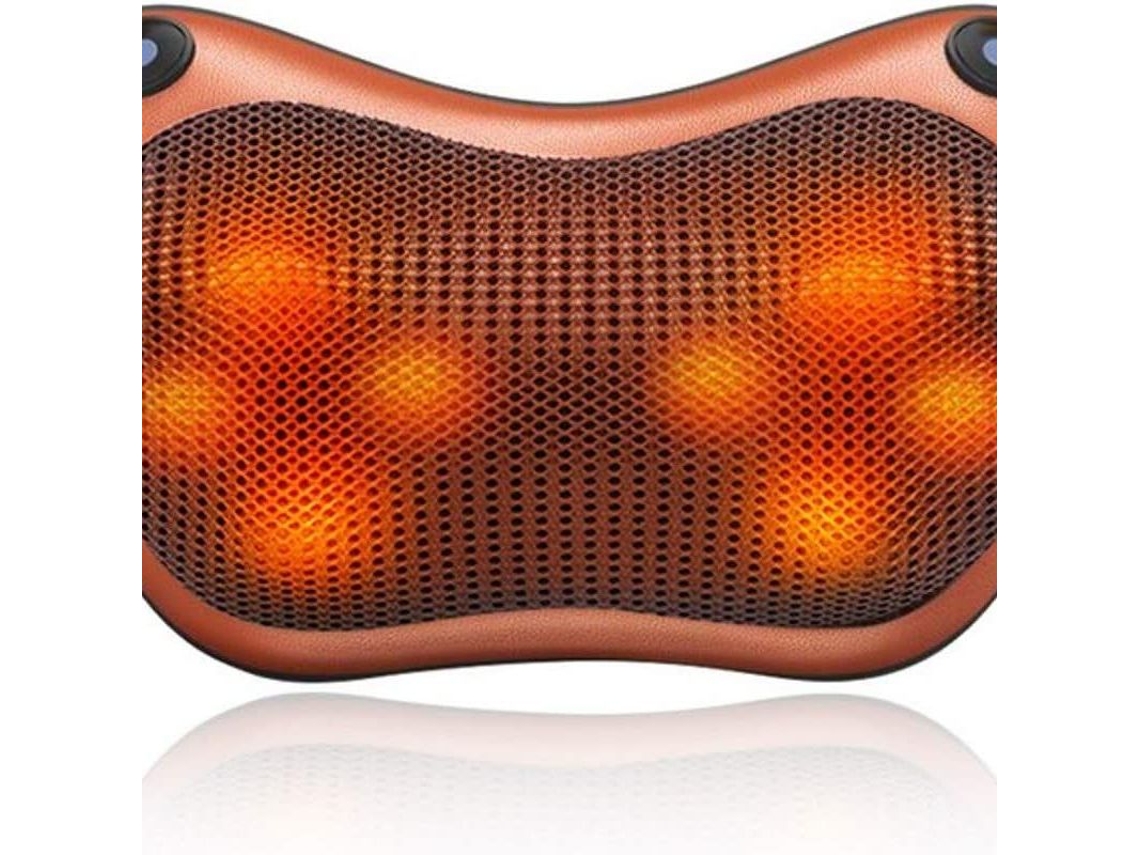 Dispositivo De Massagem Shiatsu Almofada De Massagem 3d Com Função De Aquecimento Massagem Elétrica No Pescoço Aquaforge