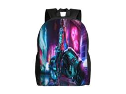 Mochila Cyberpunk Heroes G184 Para Escola E Trabalho, Leve E À Prova Dágua, Mochila Estilosa Para Estudantes E Adultos E184 Olysi Shop