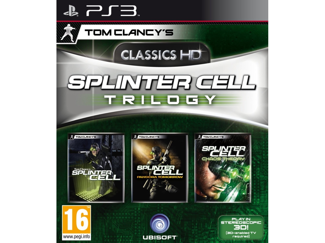 Jogo PS3 Tom Clancy's Splinter Cell: HD Trilogy